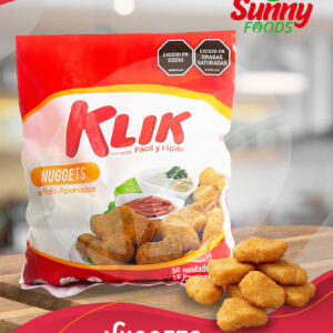 Nuggets de Pollo Congelados x50 unidades (800g) – Rápidos y Deliciosos