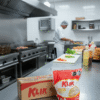 Hamburguesa de pollo Klik caja 3000 g alimento congelado