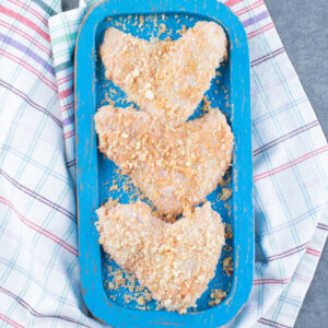 Milanesa de Pollo Klik 8 unidades empacadas – producto congelado fácil de preparar